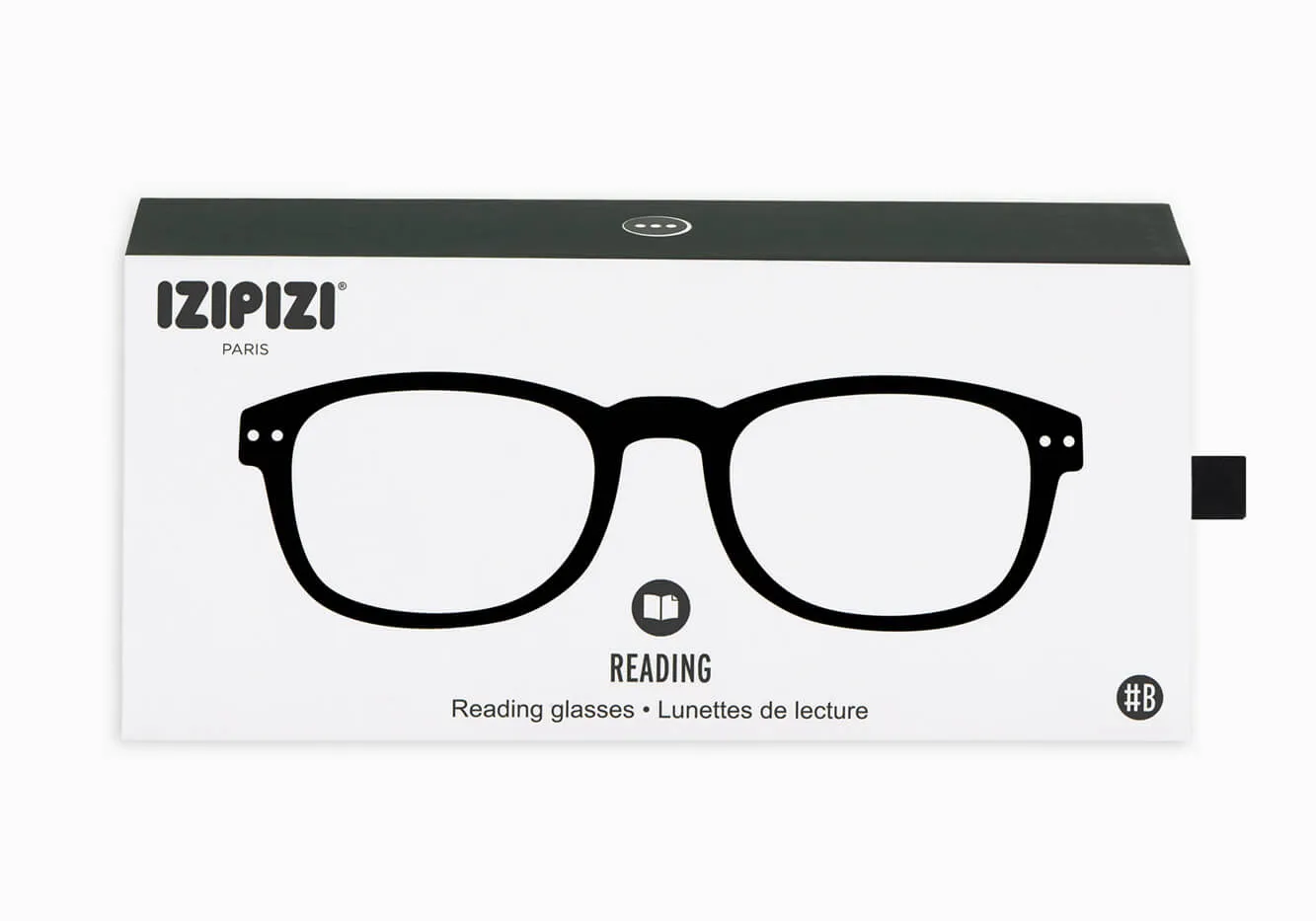 Izipizi Rectangular Black Readers