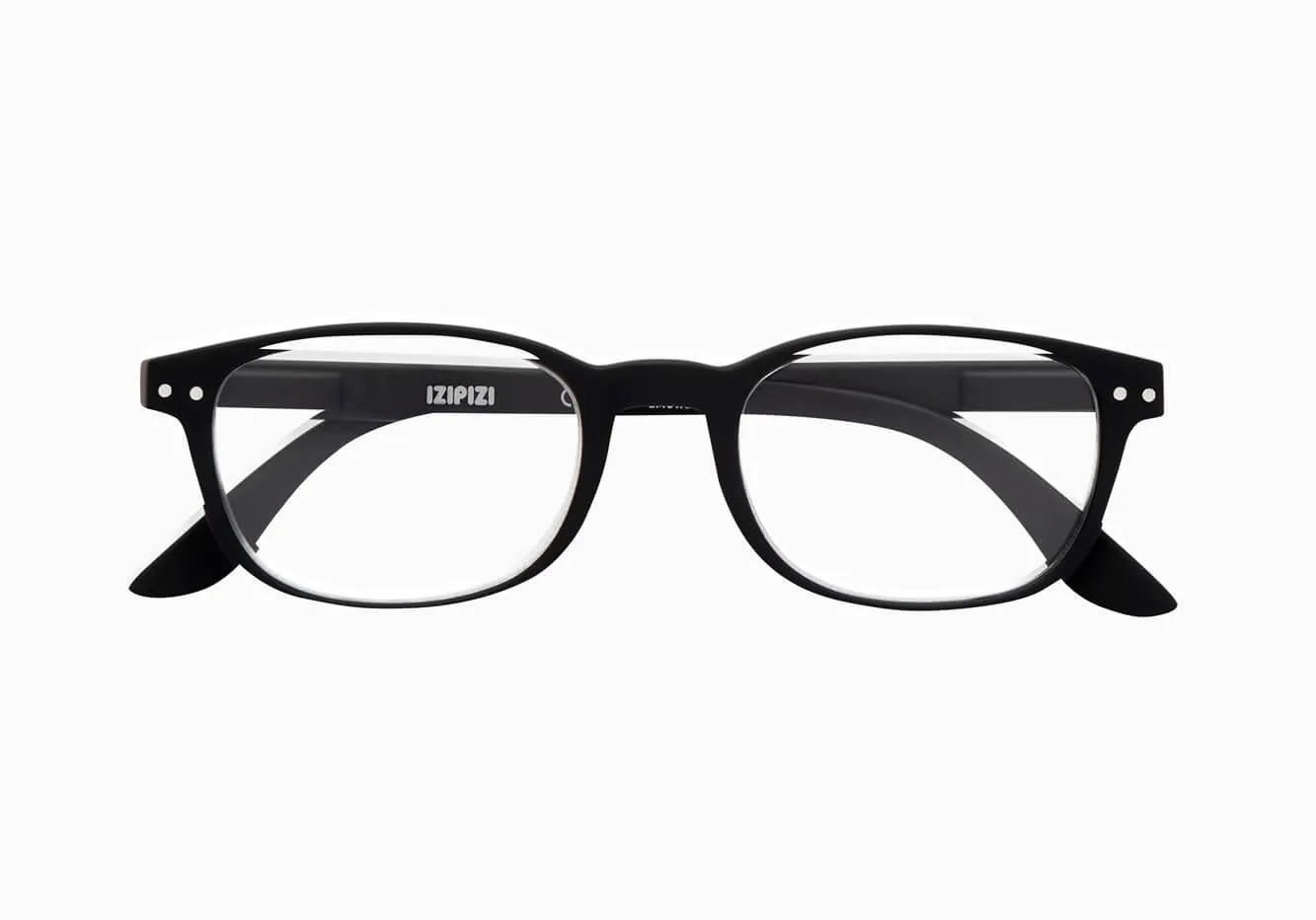 Izipizi Rectangular Black Readers