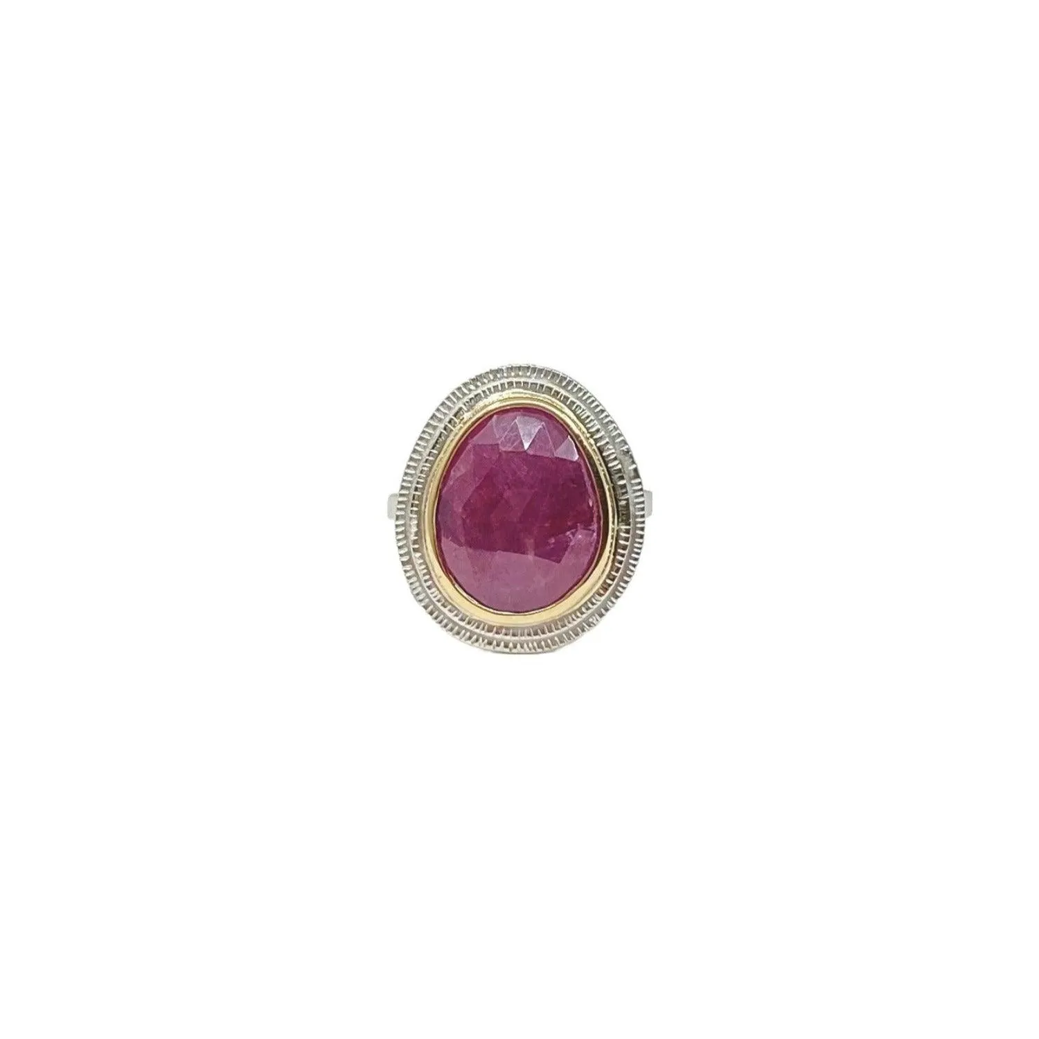 Jade - Pink Sapphire ring