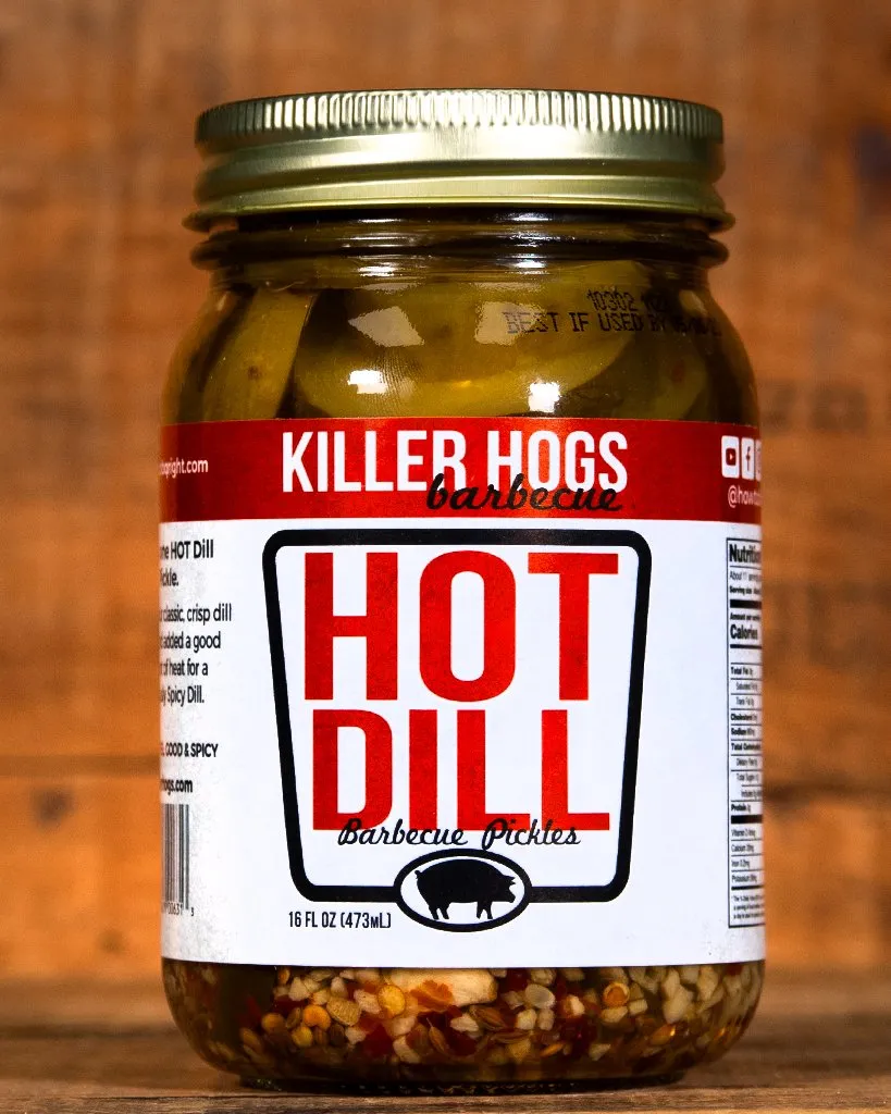 Killer Hogs Hot Dill Pickles