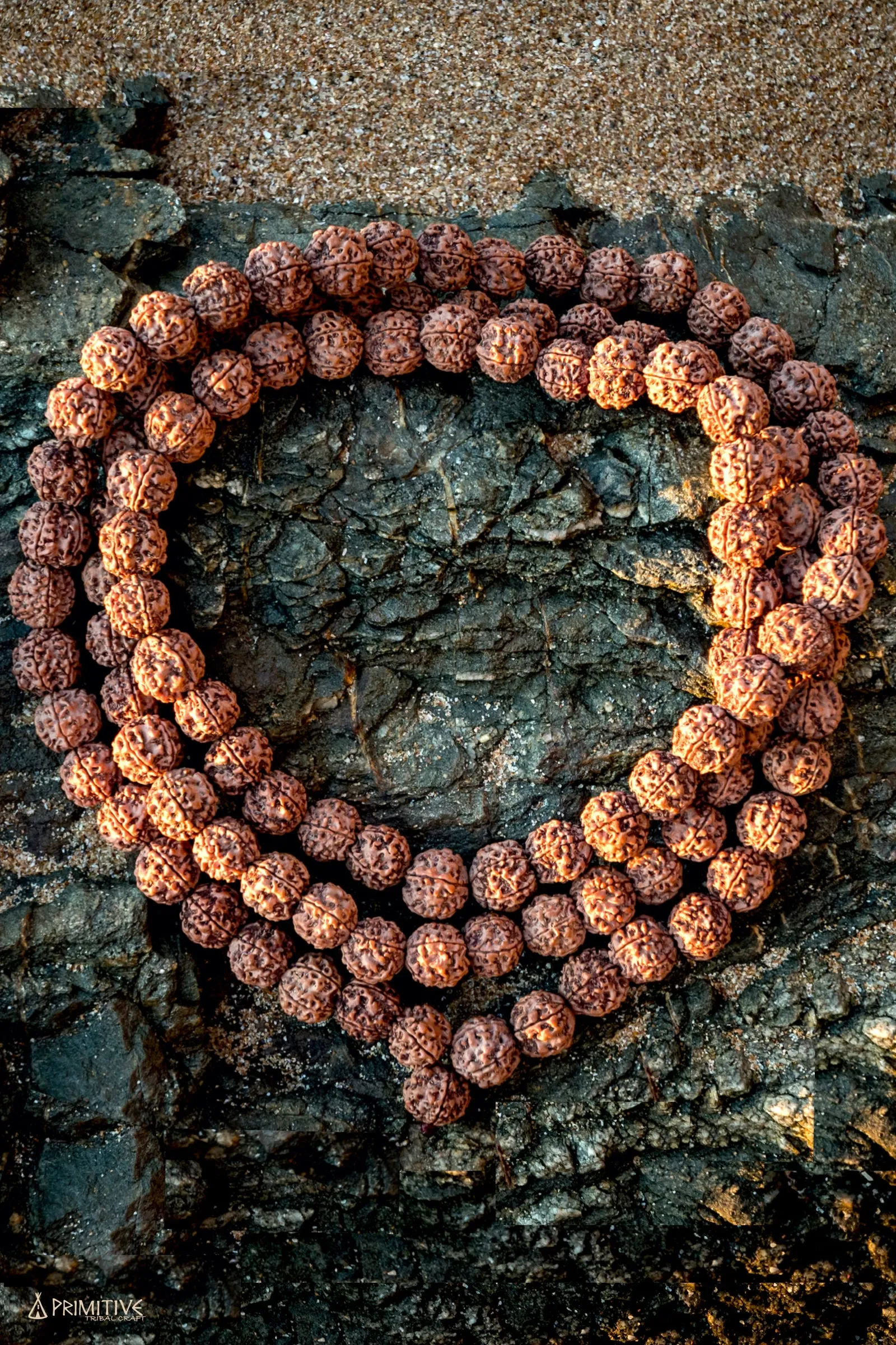 Large ๑ Rudraksha Seeds ๑ Mala