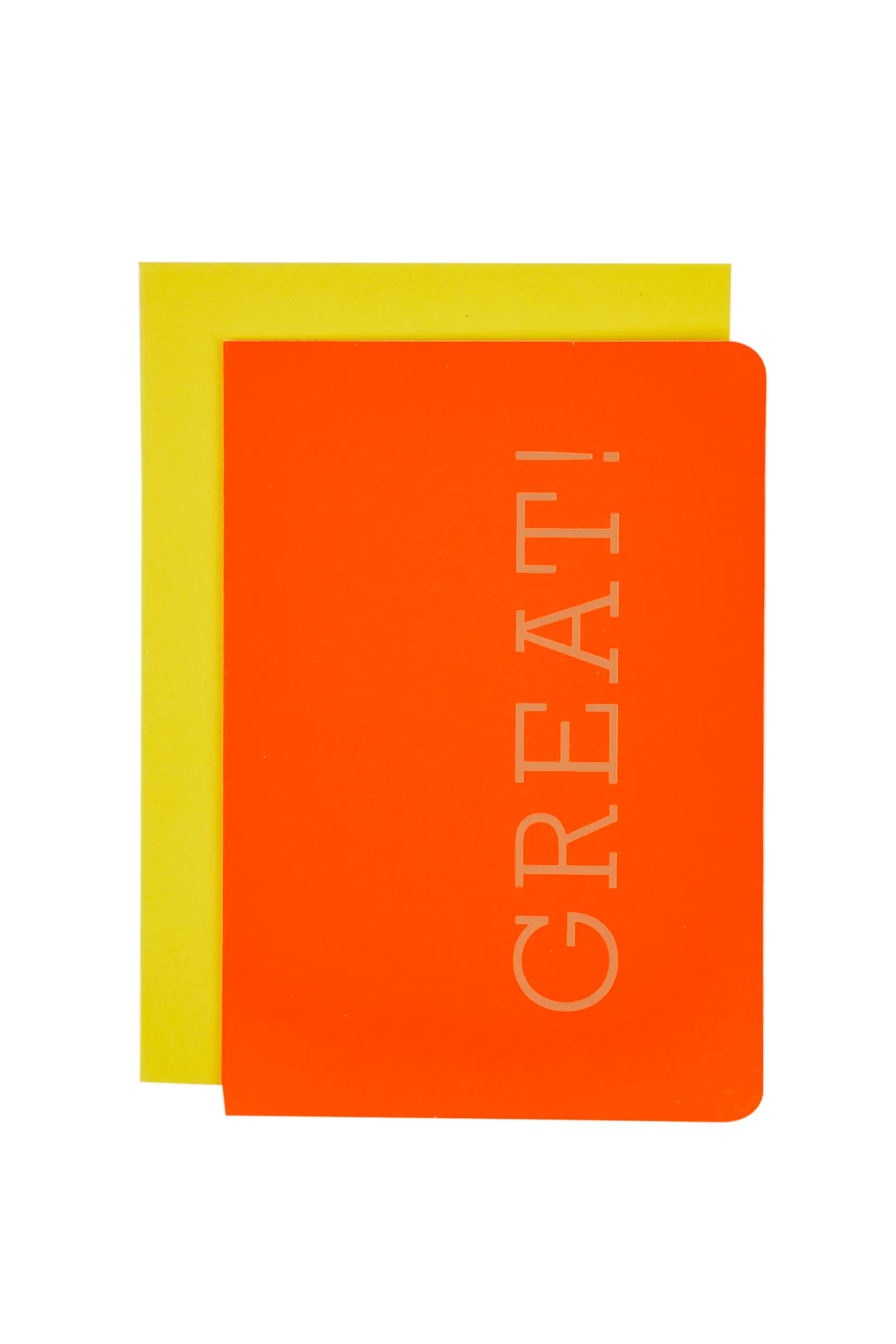 Le Typographe Great! Folded Card