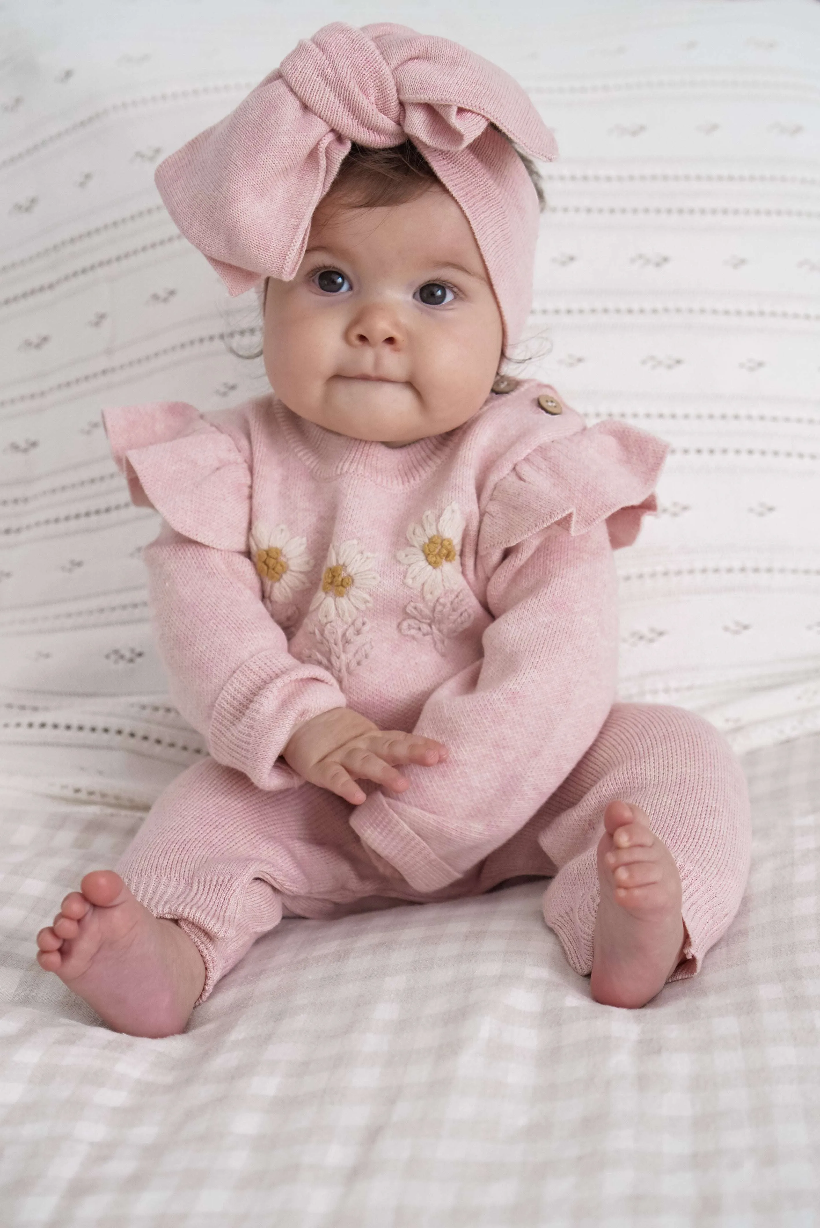 Luna   Luca Daisy Jumpsuit & Bow