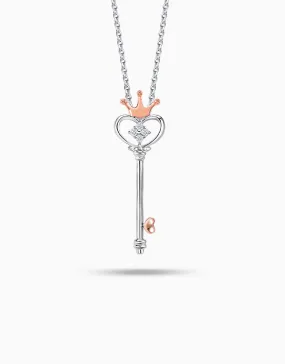 LVC Cheri Tiara Key Diamond Pendant