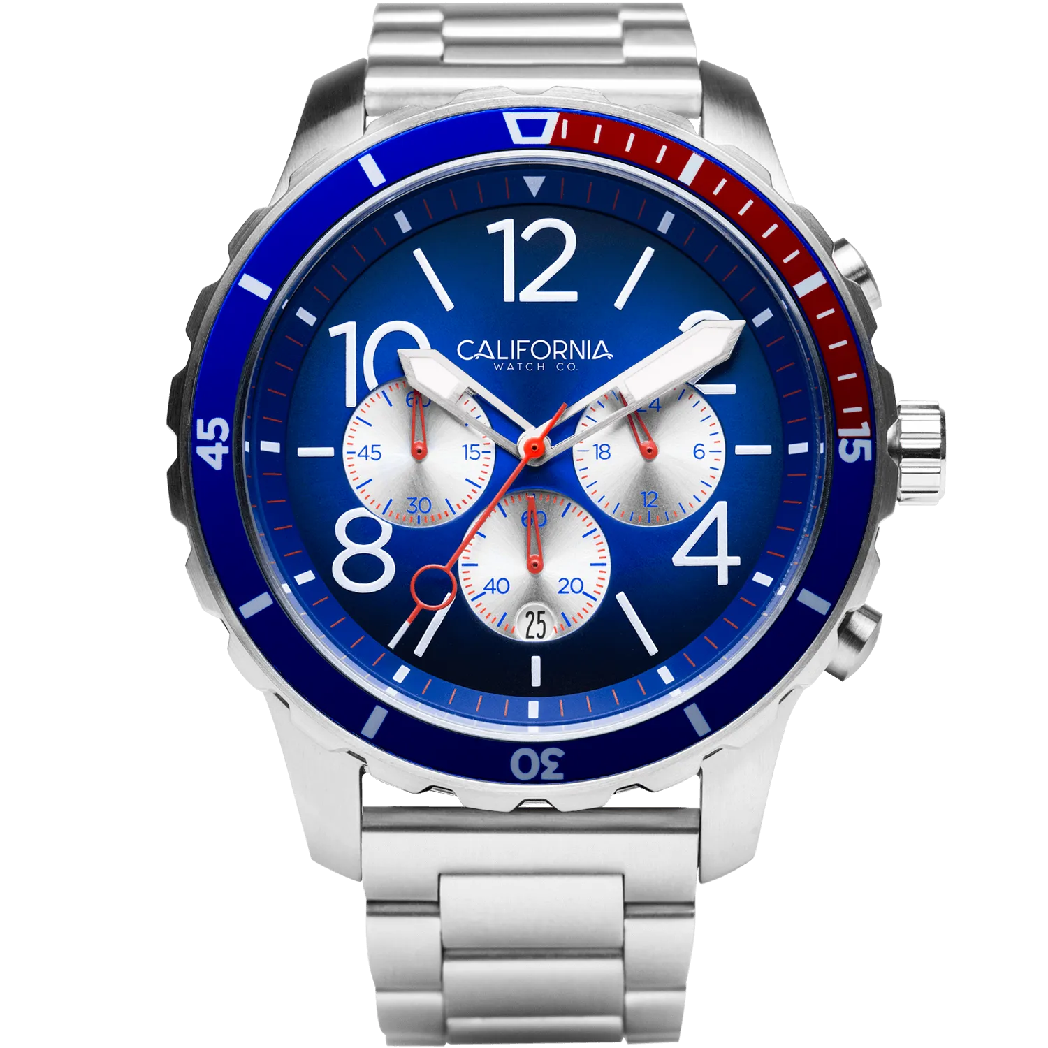 Mavericks Chrono SS Navy Red