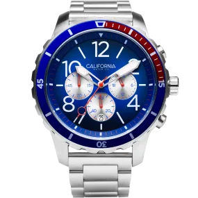 Mavericks Chrono SS Navy Red