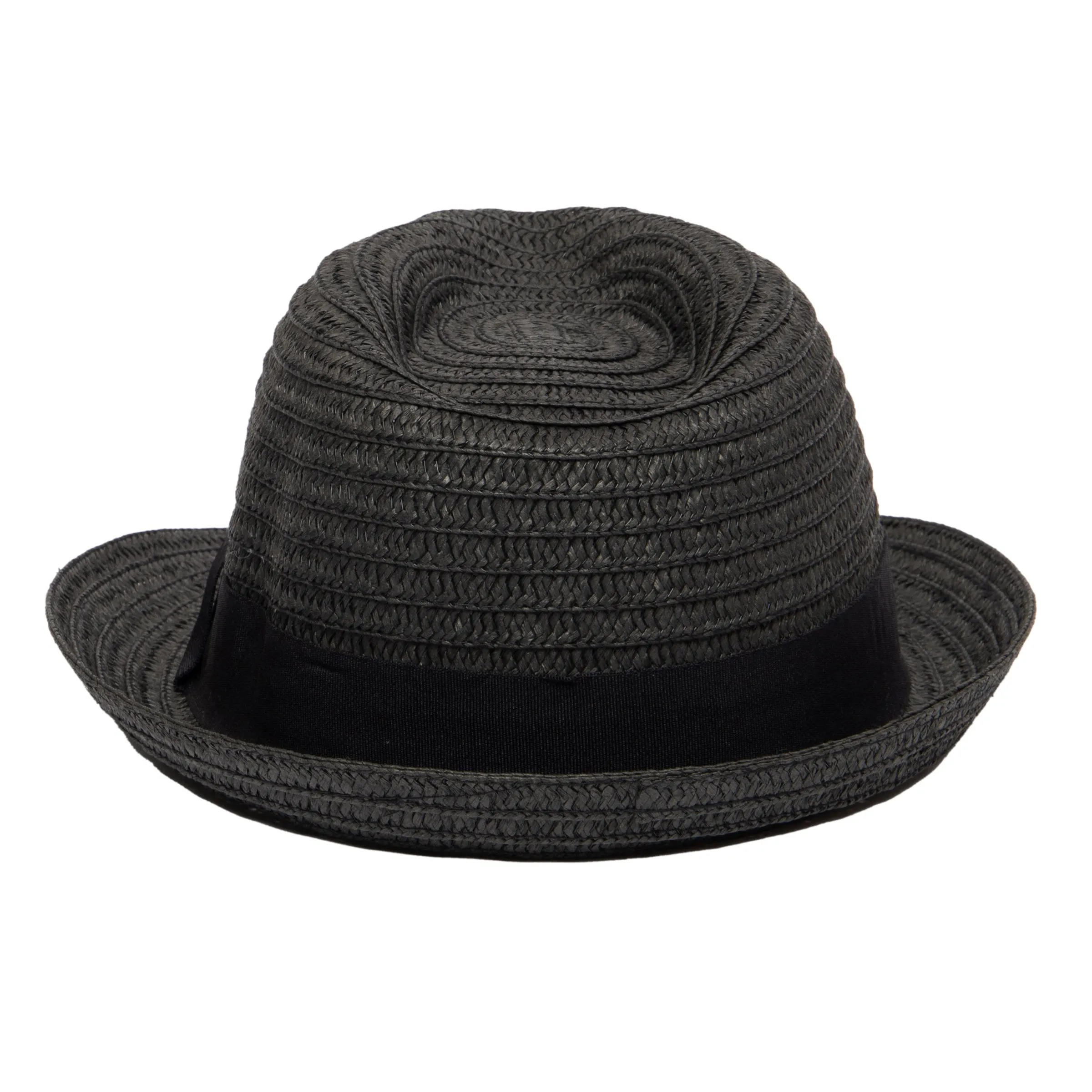 Mens Ultrabraided Fedora with a Grosgrain Band