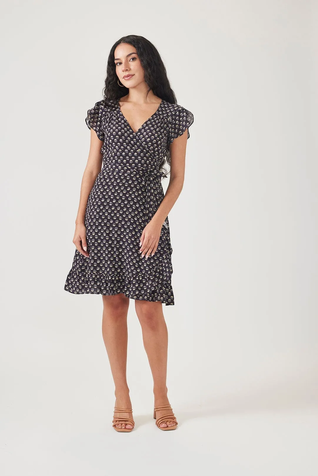 Midi Wrap Dress