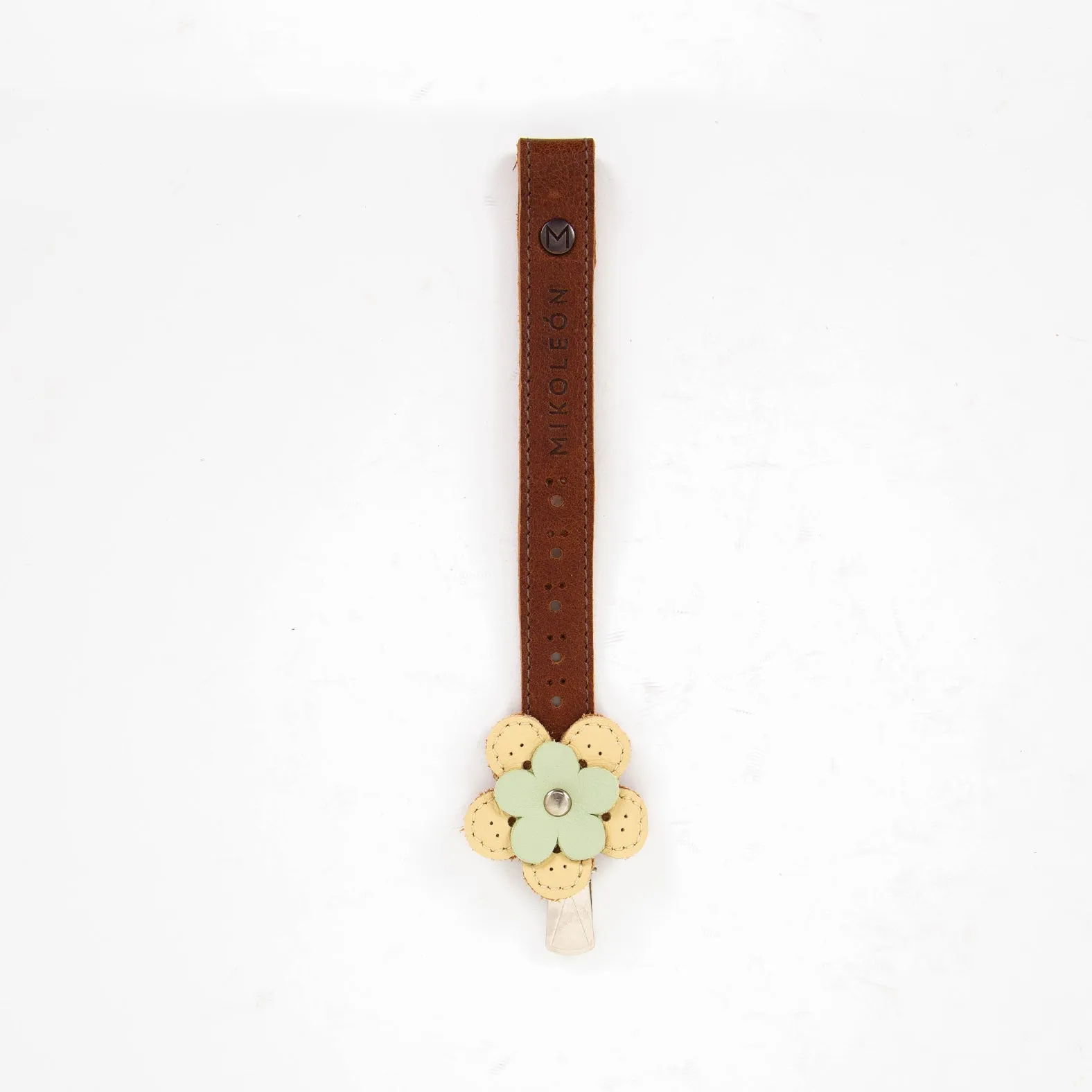 MK221546 - Flora Paci Clip Mocca [Baby Leather Accessory]