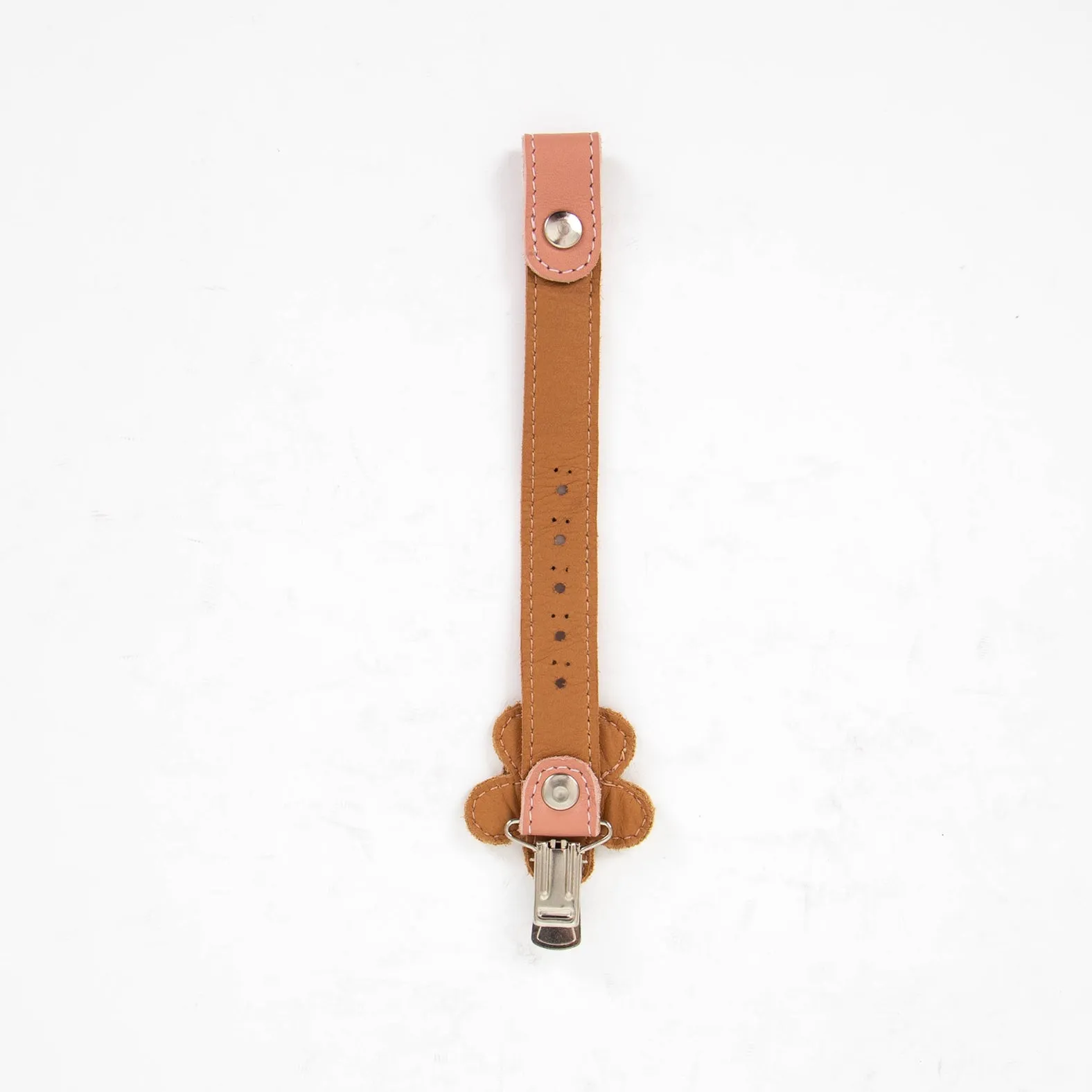 MK221548 - Flora Paci Clip Rosewood [Baby Leather Accessory]