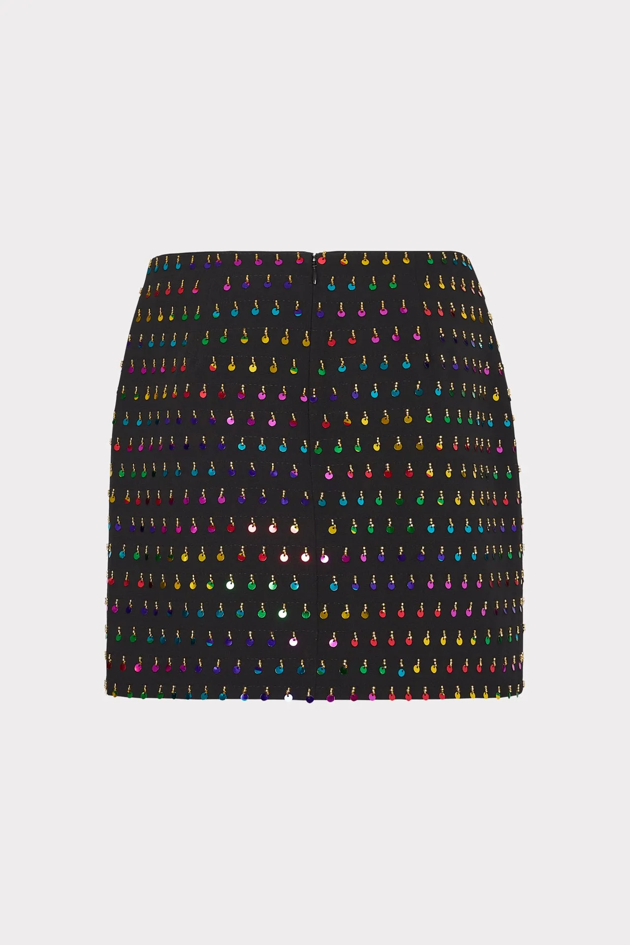 Modern Mini Beaded Sequin Skirt