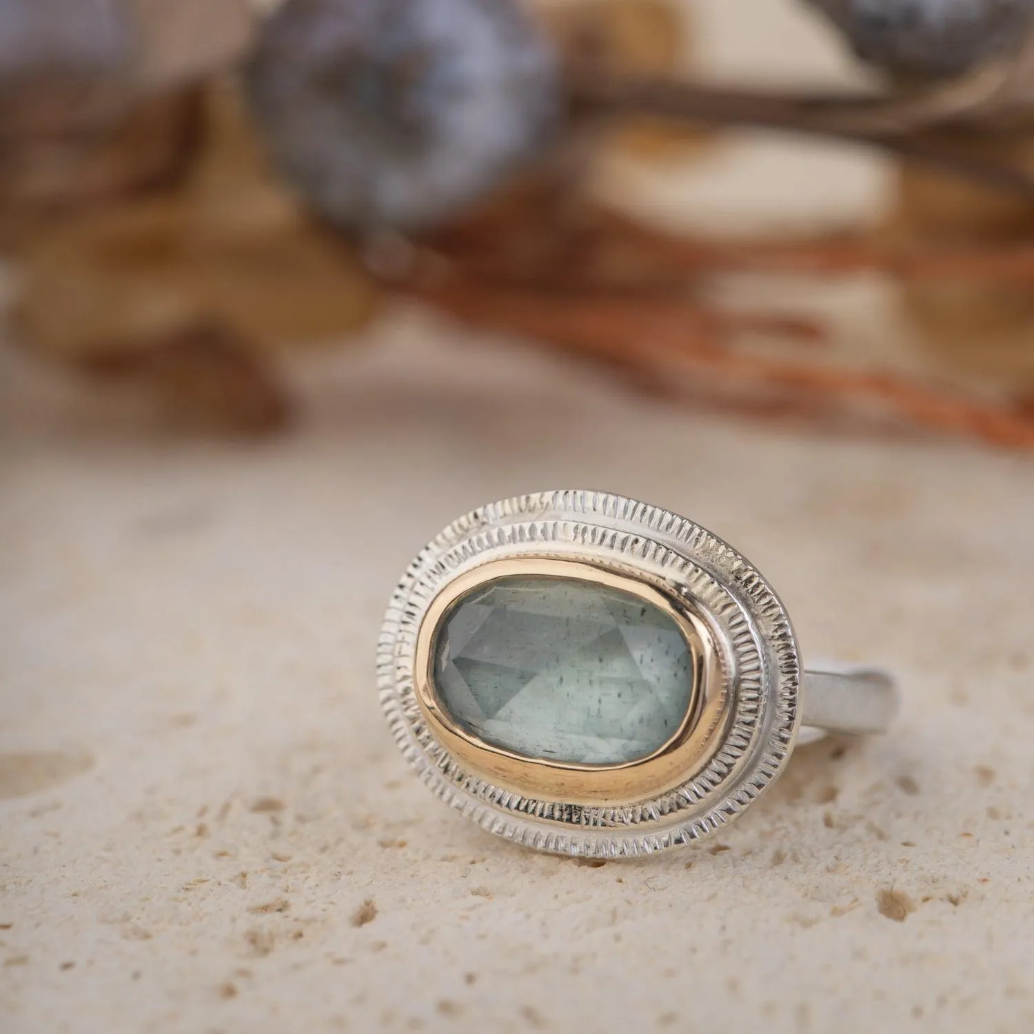 Nina - Aquamarine Ring