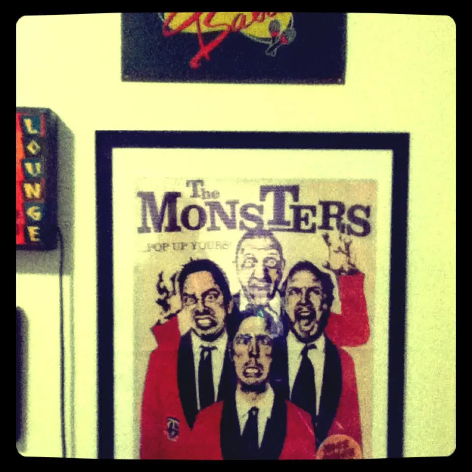 POSTER - THE MONSTERS - POP UP YOURS