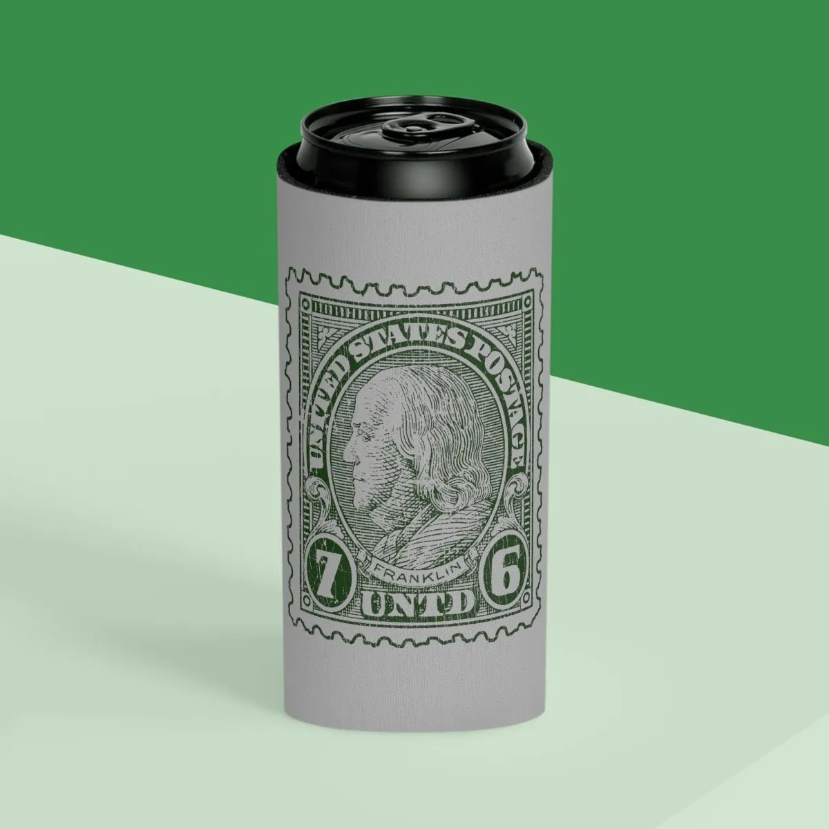 Postmaster General Franklin Can Cooler