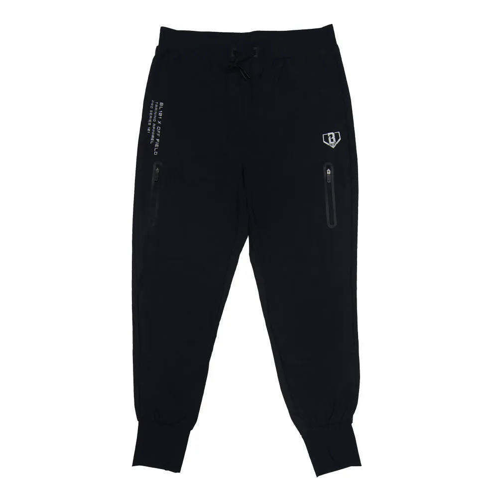 Pro Series Long Cuff Performance Youth Joggers - Black