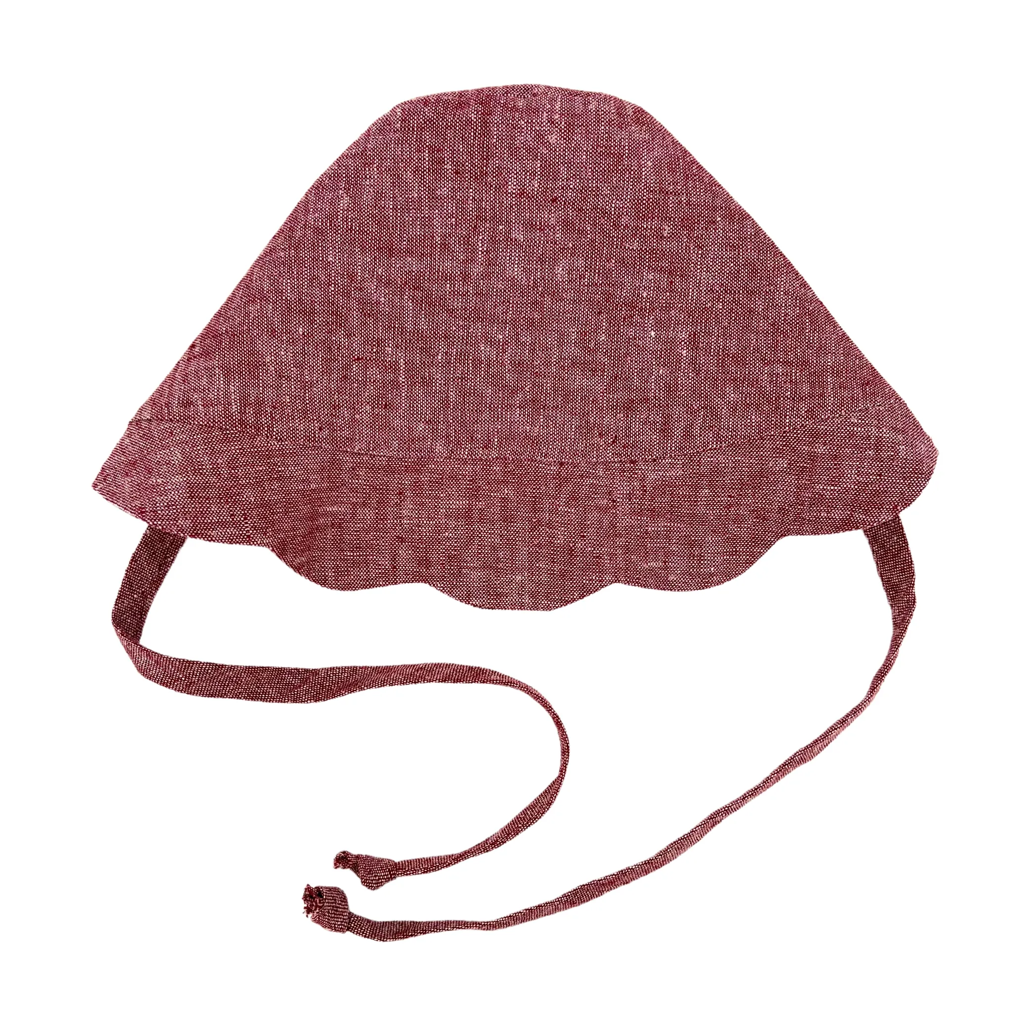 Scallop Bonnet in Cape Cod Red