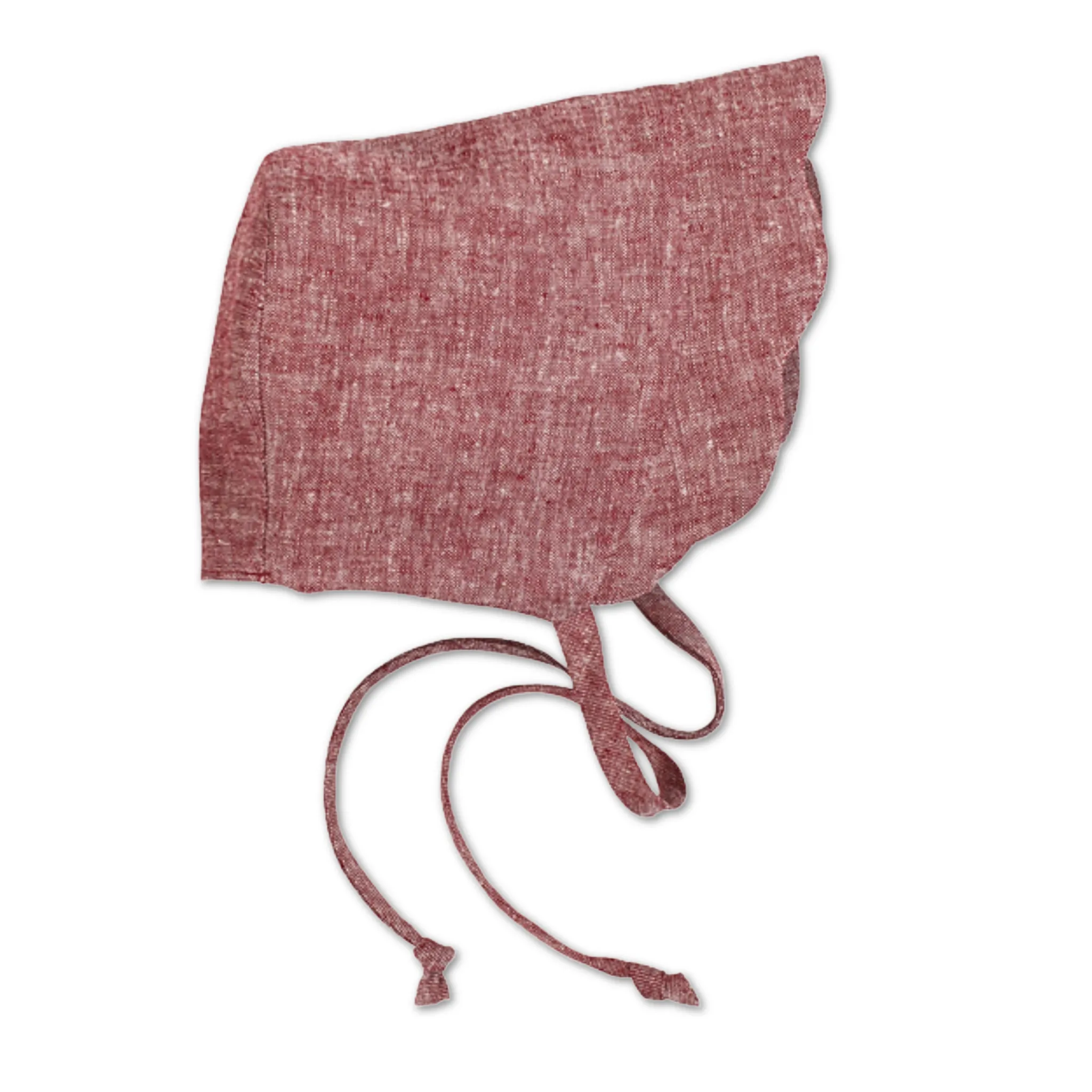 Scallop Bonnet in Cape Cod Red