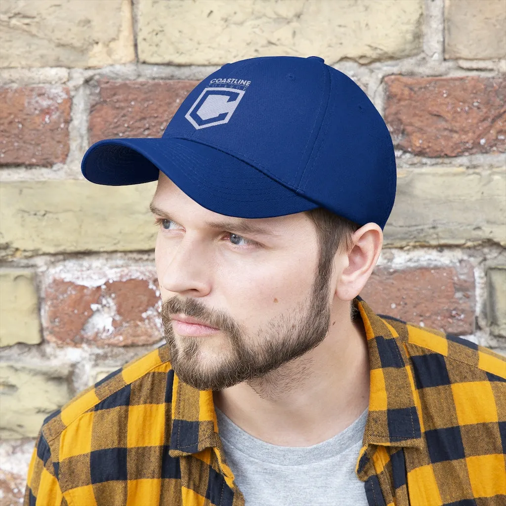 Shield Logo Embroidered Unisex Twill Hat