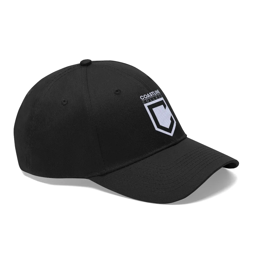 Shield Logo Embroidered Unisex Twill Hat