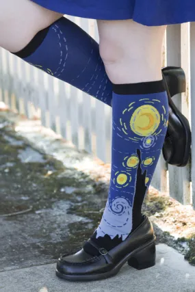 Starry Night Stretch It Knee High