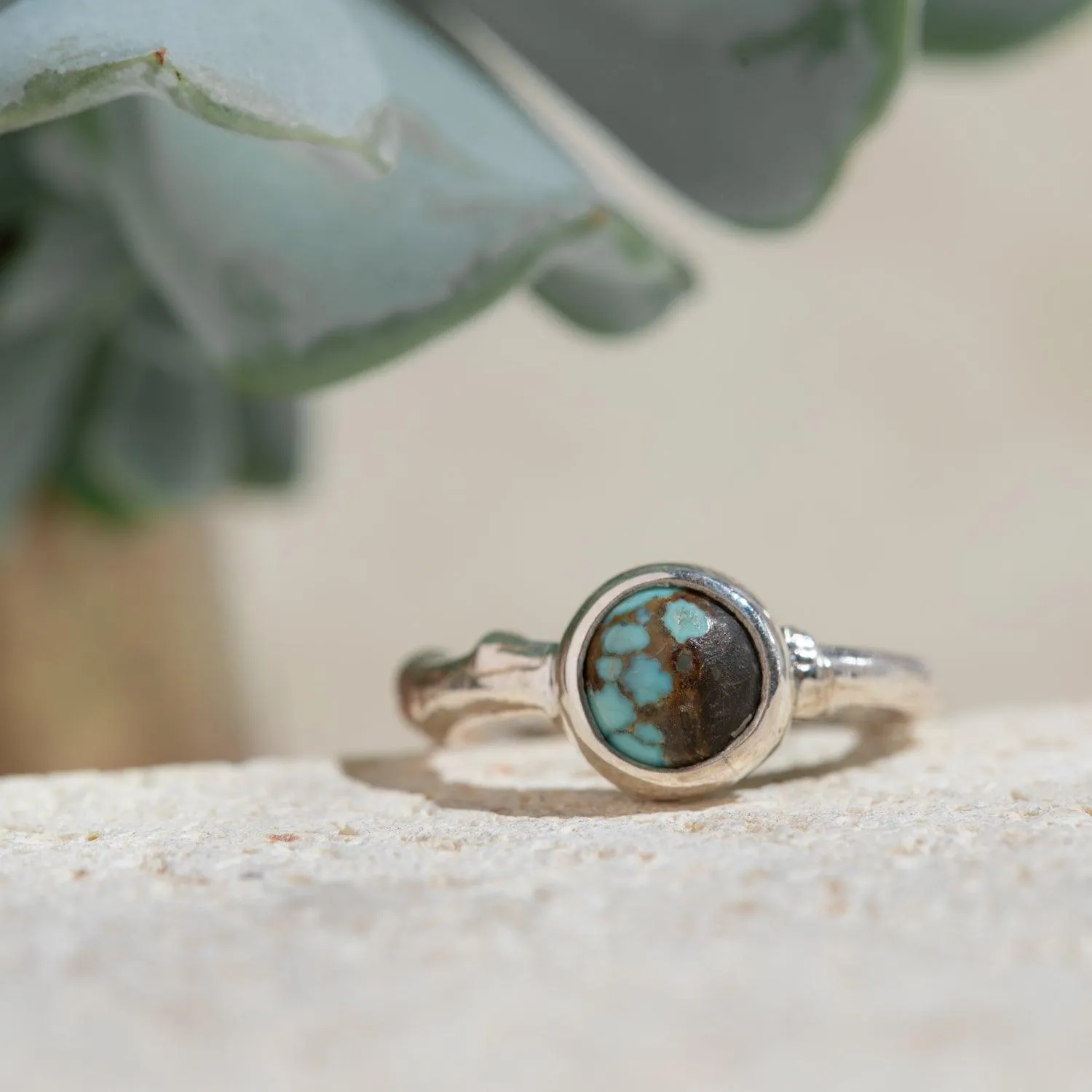 Turquoise Branch Ring