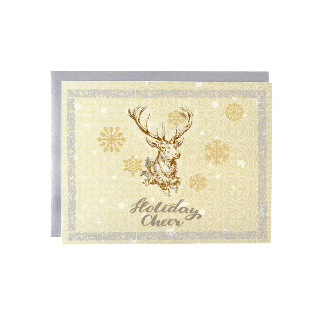 Walter Knabe Holiday Notecard Set Holiday Deer