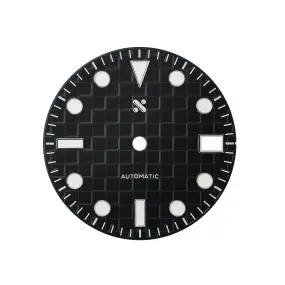 Watch Dial: Checkerboard Black