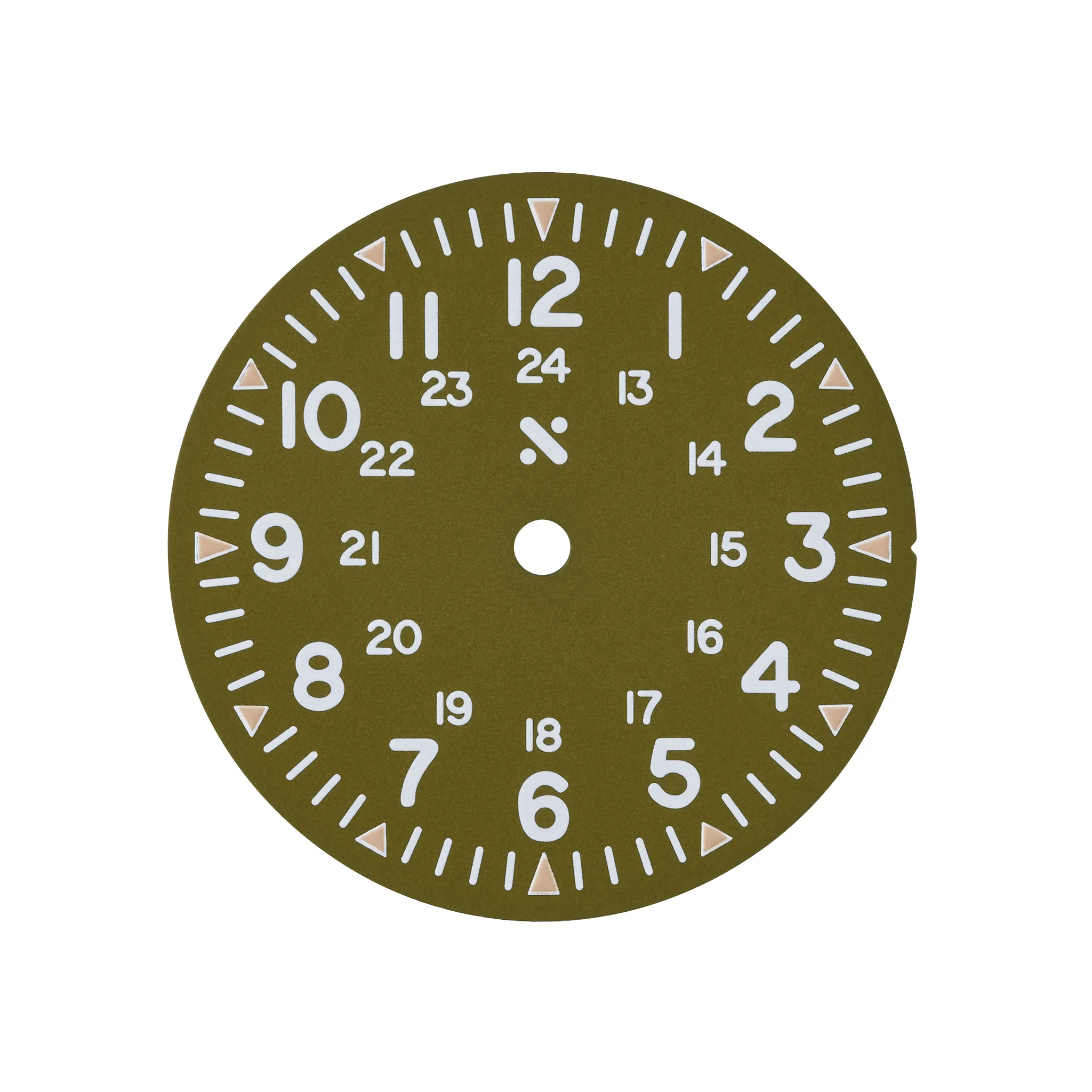 Watch Dial: Khaki Field Olive Green