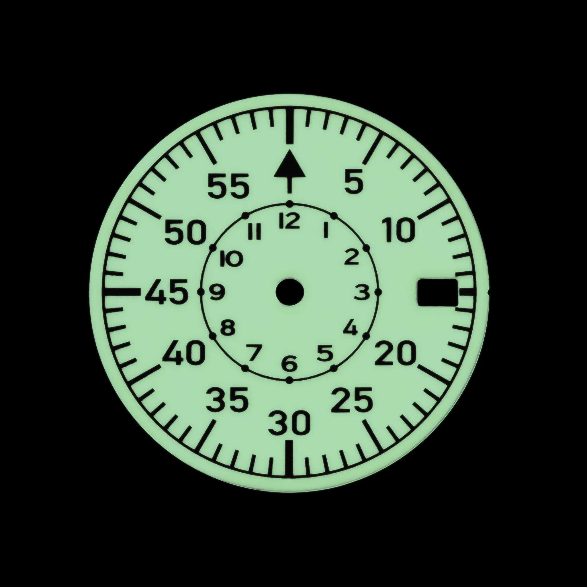 Watch Dial: Pilot Full Lume Dial