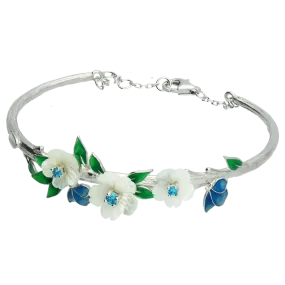 Winter Tree Flowers Bracelet