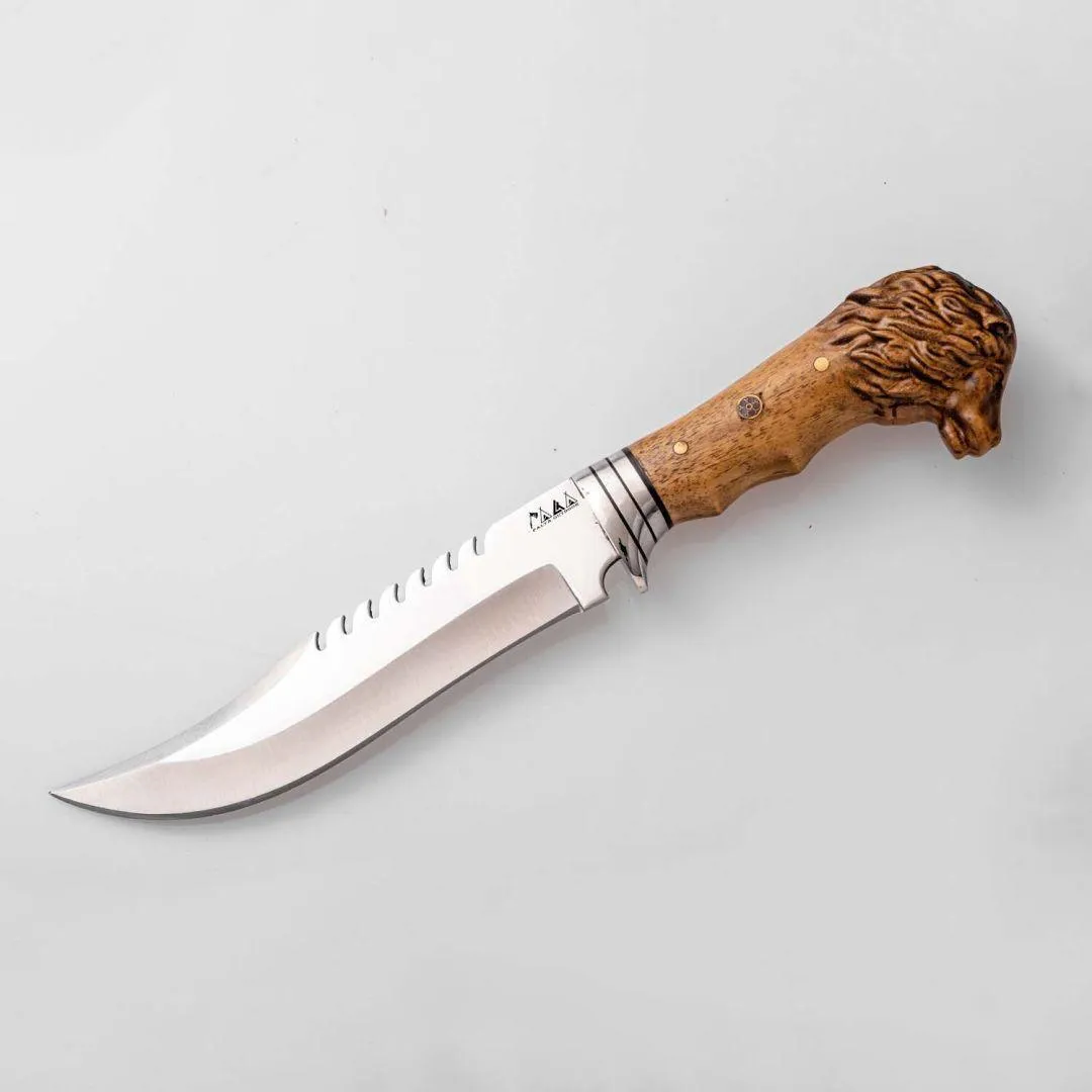 Wolf, Lion, Eagle Head Bayonet Knife