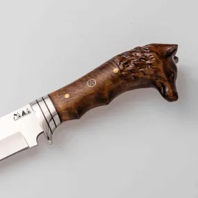 Wolf, Lion, Eagle Head Bayonet Knife