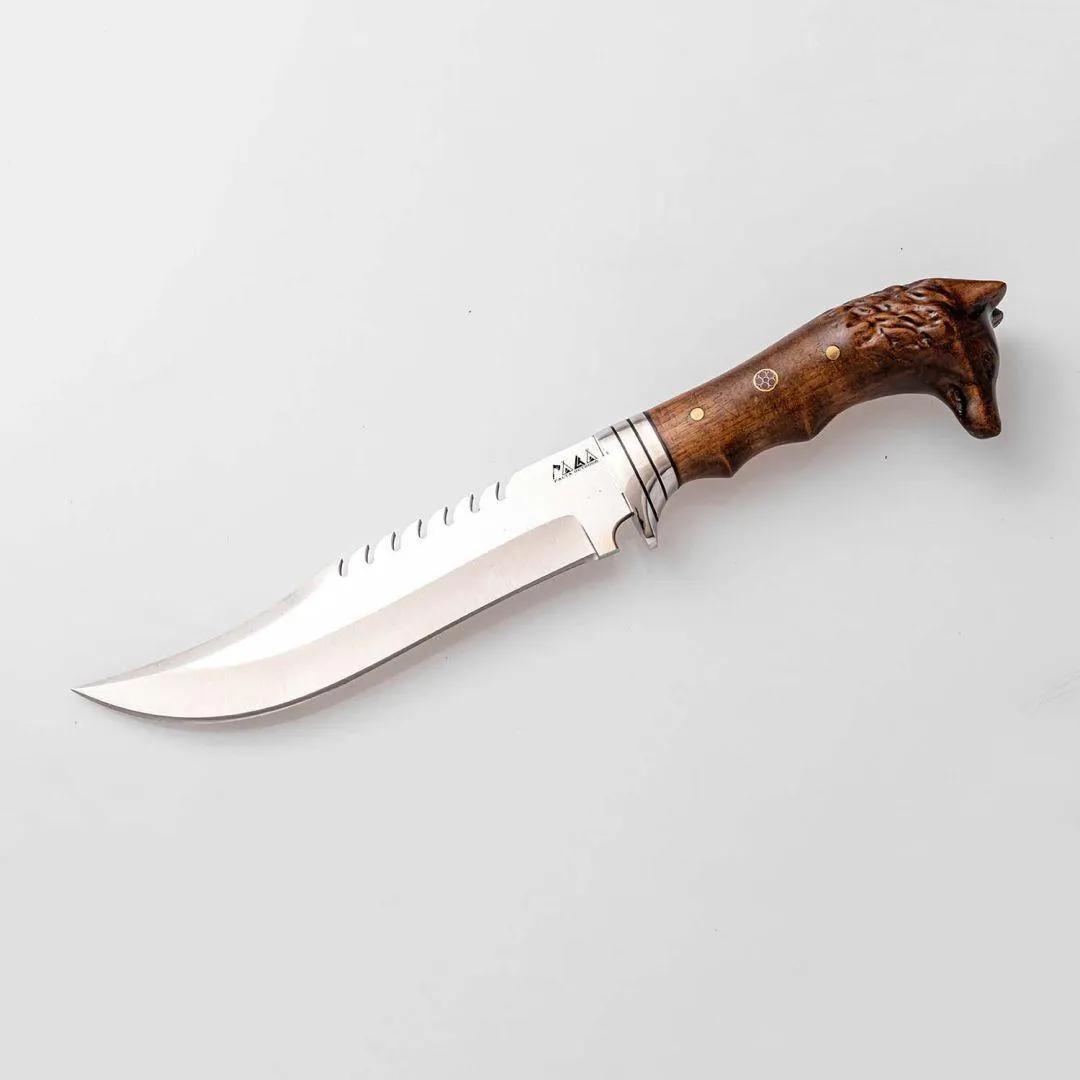 Wolf, Lion, Eagle Head Bayonet Knife