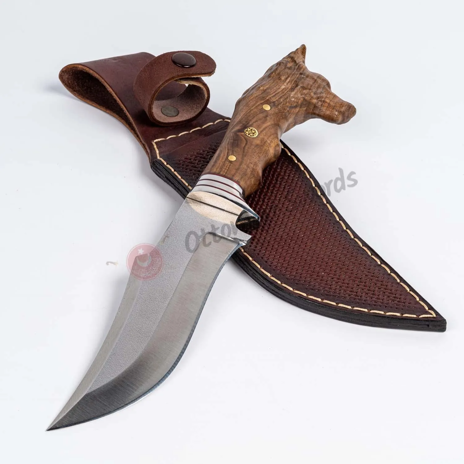 Wolf, Lion, Eagle Head Bayonet Knife